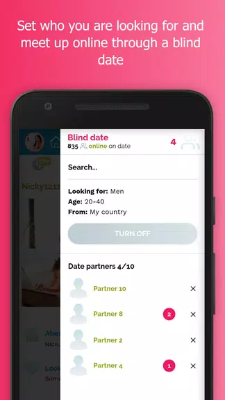Blindr - Online blind date Schermafbeelding 2