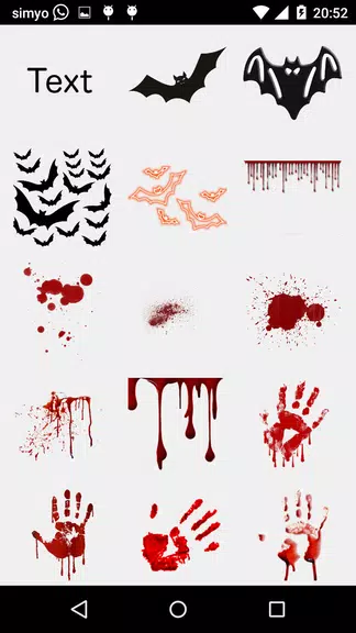 Halloween Photo stickers Captura de tela 2