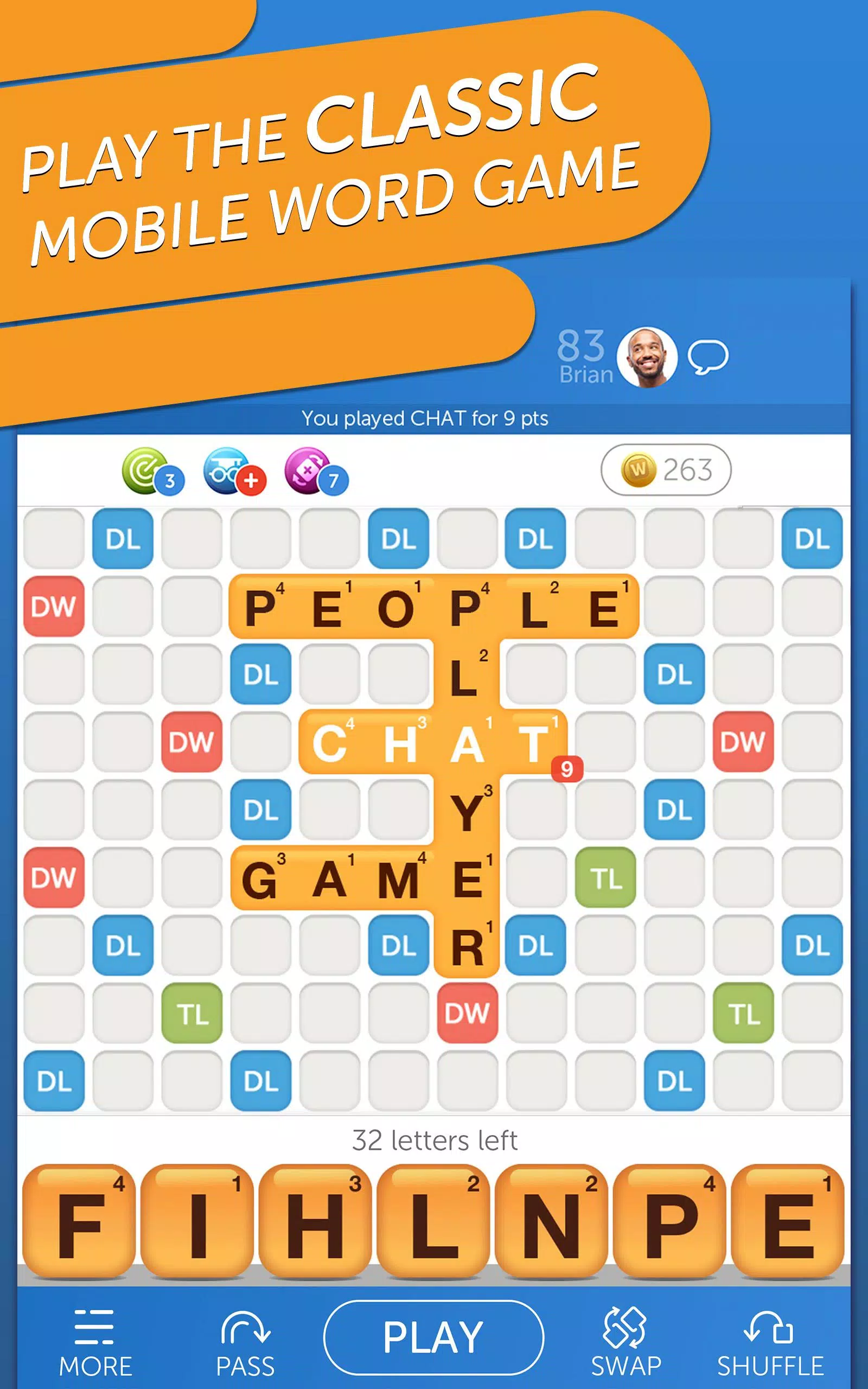 Classic Words Ekran Görüntüsü 1