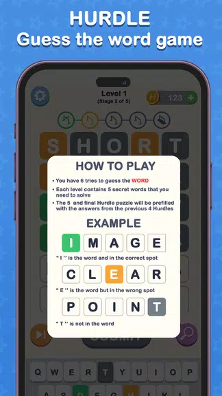 Hurdle - Guess The Word Скриншот 2