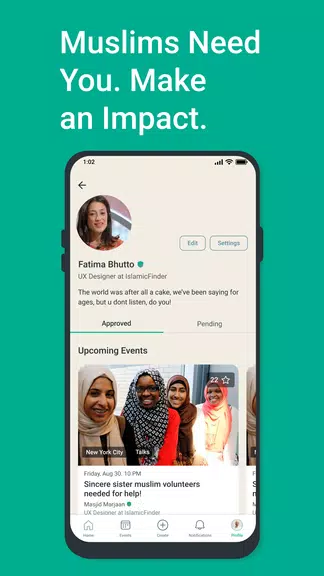 Muslims: Events & Discussions Zrzut ekranu 4