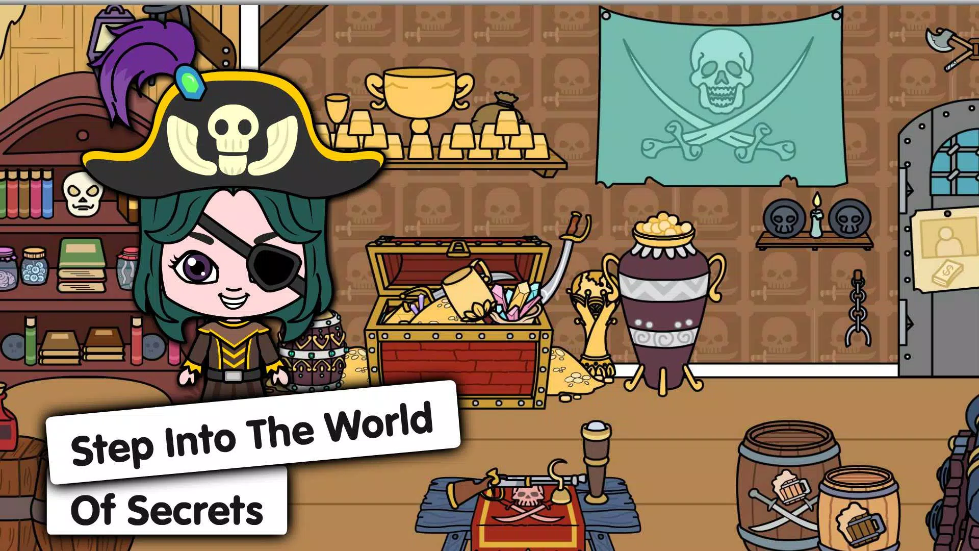 My Pirate Town: Treasure Games應用截圖第4張