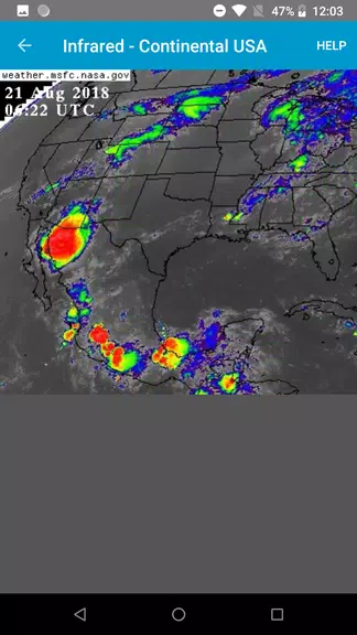 Simple Satellite Weather Loops Ảnh chụp màn hình 3