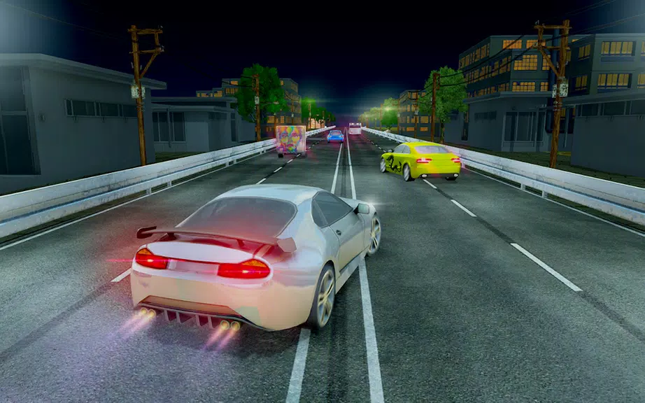 Real Highway Traffic Car Race Ekran Görüntüsü 1