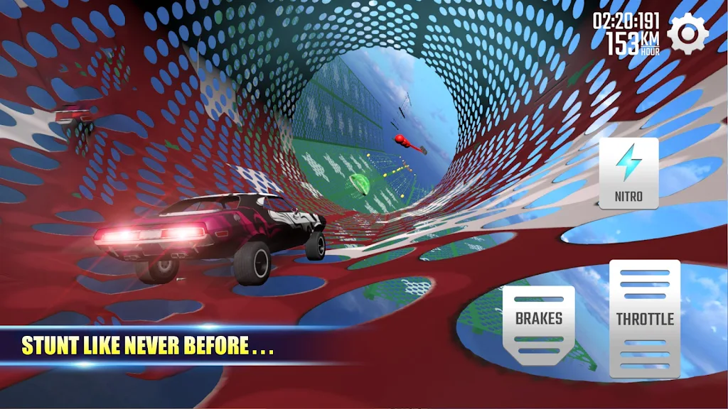 Mega Ramp Car: Super Car Game Tangkapan skrin 2