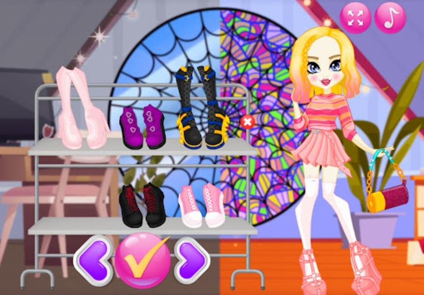 Wednesday Dress Up: Girl Games Скриншот 2