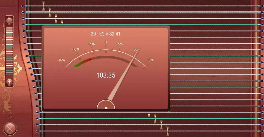 Schermata Guzheng Connect: Tuner & Notes Detector 4