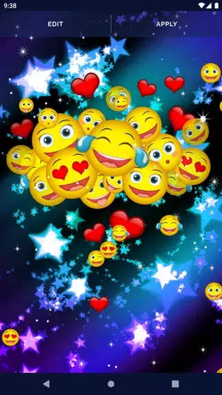 Cute Emoji Live Wallpaper 스크린샷 4