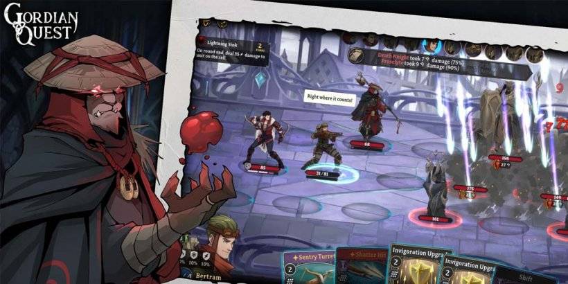 iOS 및 Android에서 Gordian Quest 출시 : Roguelite Deckbuilder가 가능합니다.