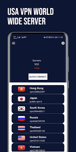 USA VPN Fast: Secure VPN Proxy應用截圖第2張