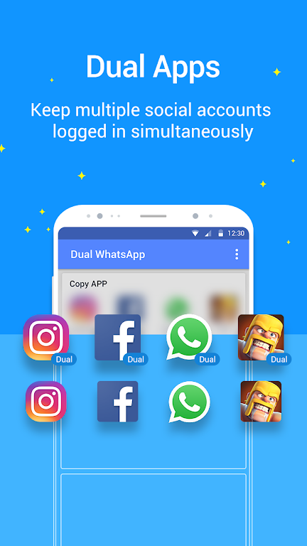 Dual App Lite Tangkapan skrin 3