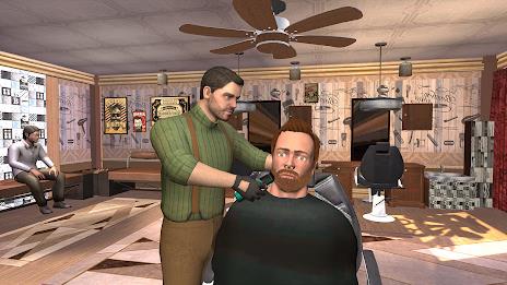 Barber Shop-Hair Cutting Game ภาพหน้าจอ 1