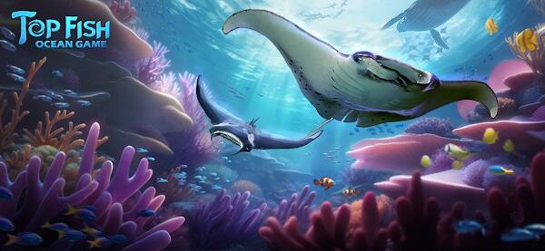 Top Fish: Ocean Game Captura de tela 1