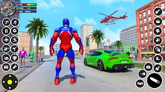 Spider Rescue- Rope Hero games Tangkapan skrin 4