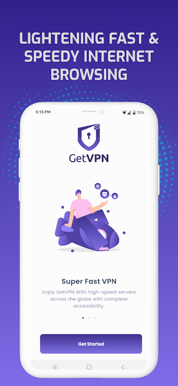 Fast VPN - GETVPN Captura de pantalla 2