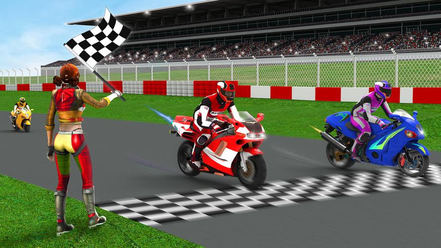 Bike Racing Games-Bike Race 3D Ekran Görüntüsü 2