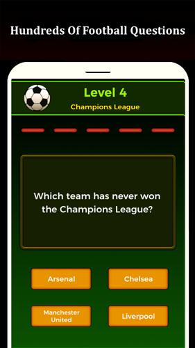 Football Quiz Game 2024 ဖန်သားပြင်ဓာတ်ပုံ 1