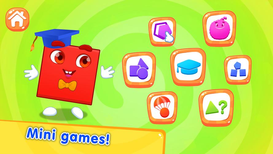 Shape Learning! Games for kids Скриншот 1