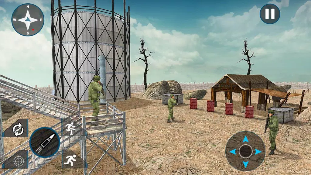 Army Sniper Desert 3D Shooter 2019 Captura de pantalla 1