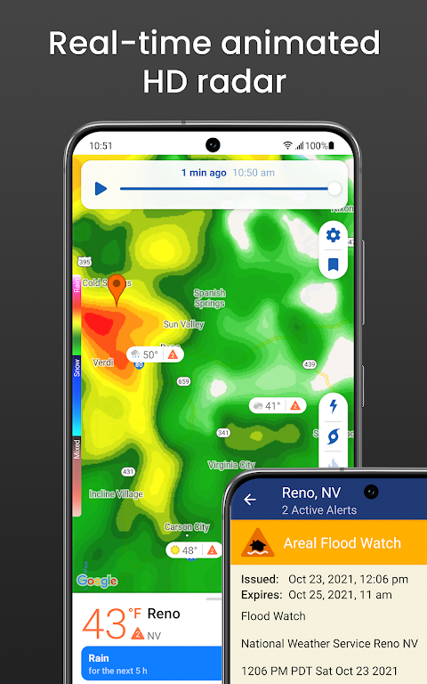 Clime: NOAA Weather Radar Live應用截圖第3張