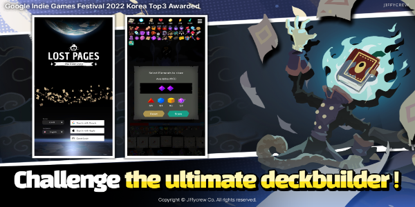Lost Pages: Deck Roguelike 스크린샷 3