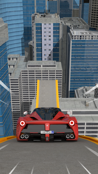 Ramp Car Jumping Mod Tangkapan skrin 2