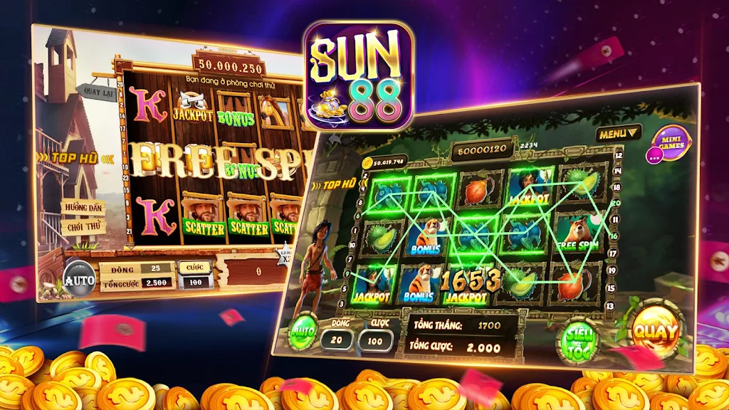 Sun88:đánh bài, nổ hũ, lô đề ภาพหน้าจอ 2