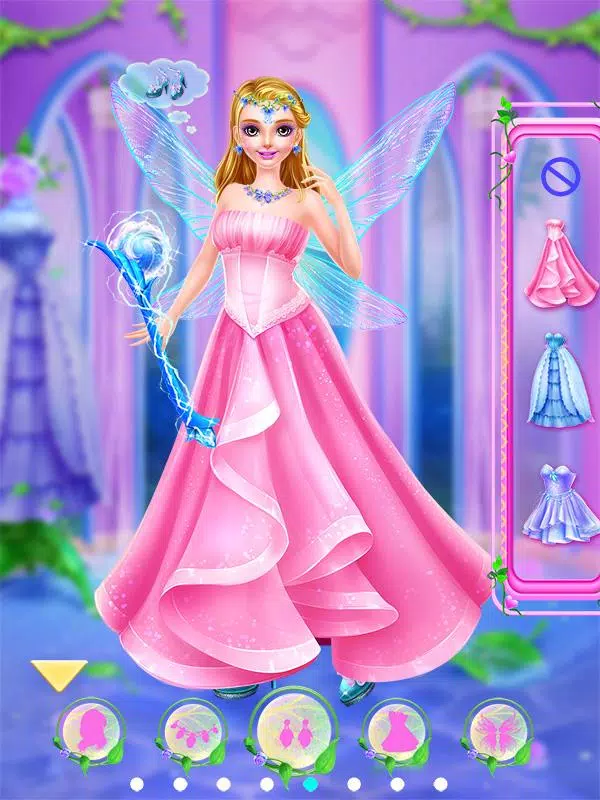 Fairy Dress Up VS Witch Makeup Captura de tela 4