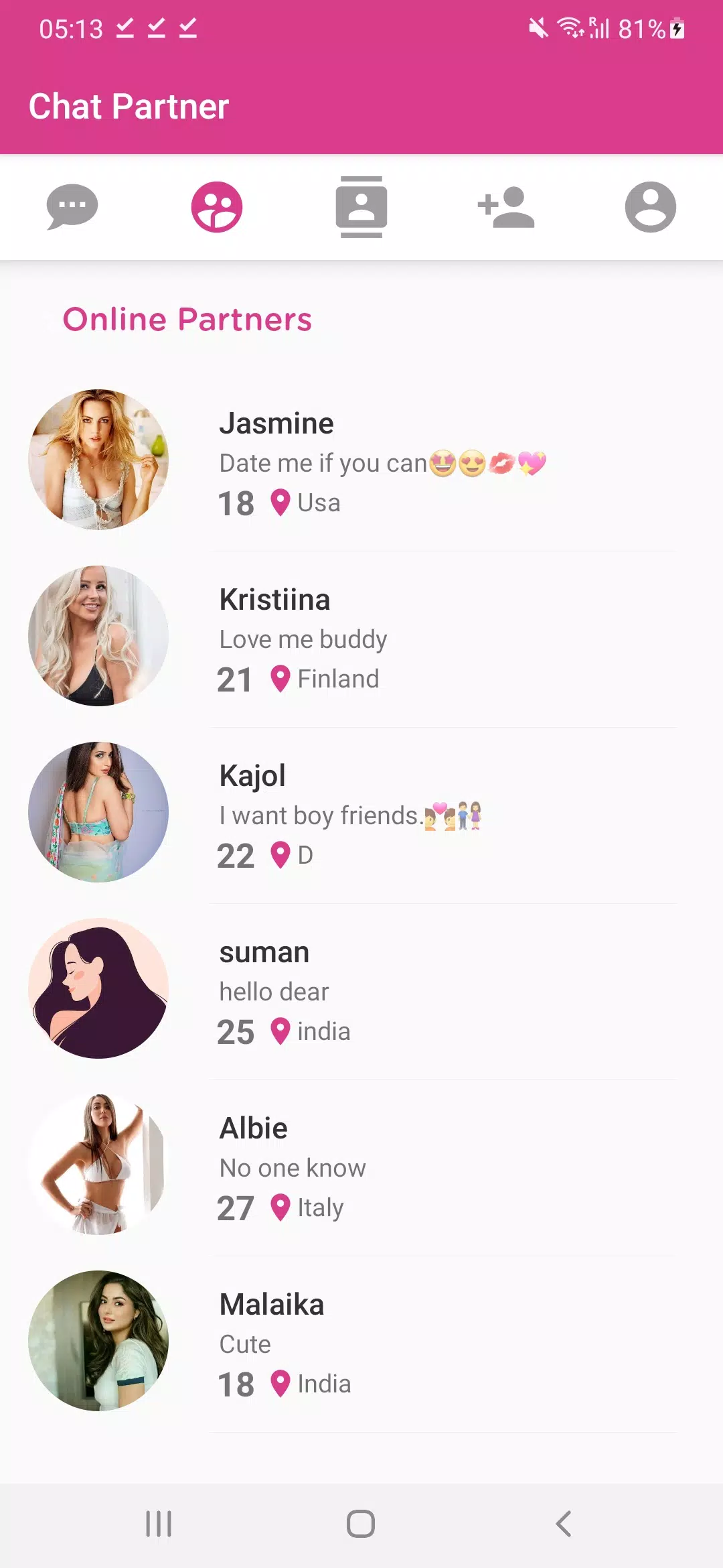 Chat Partner Ekran Görüntüsü 4