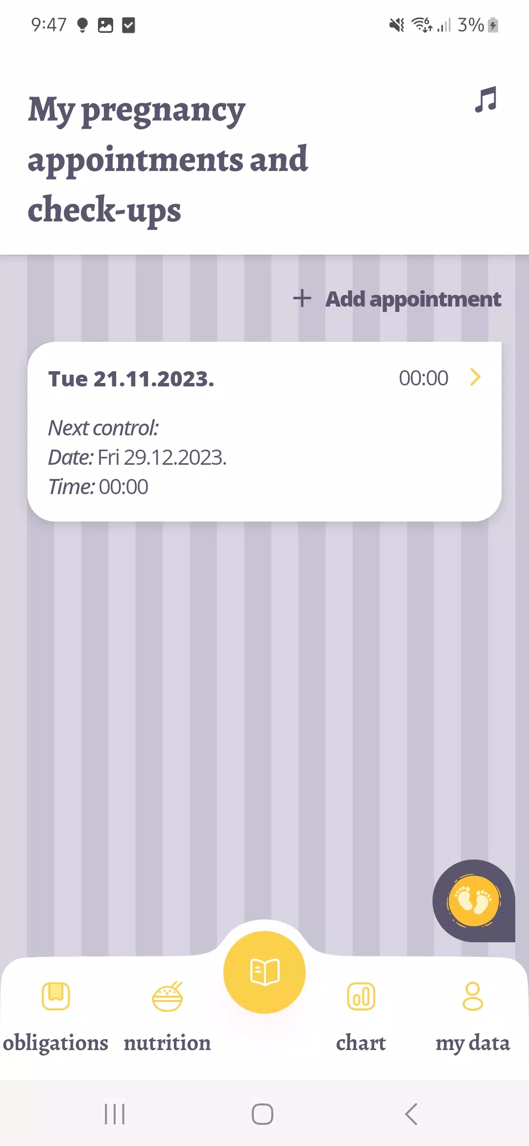 My Pregnancy Journal Screenshot 4