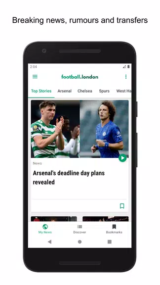 Football.London Screenshot 1