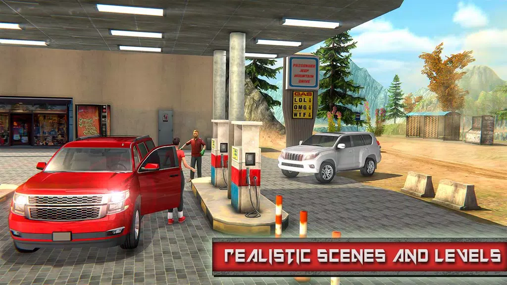 Offroad City Taxi Game Offline Ekran Görüntüsü 2