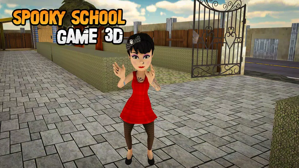 Playtime Spooky School Game Tangkapan skrin 4