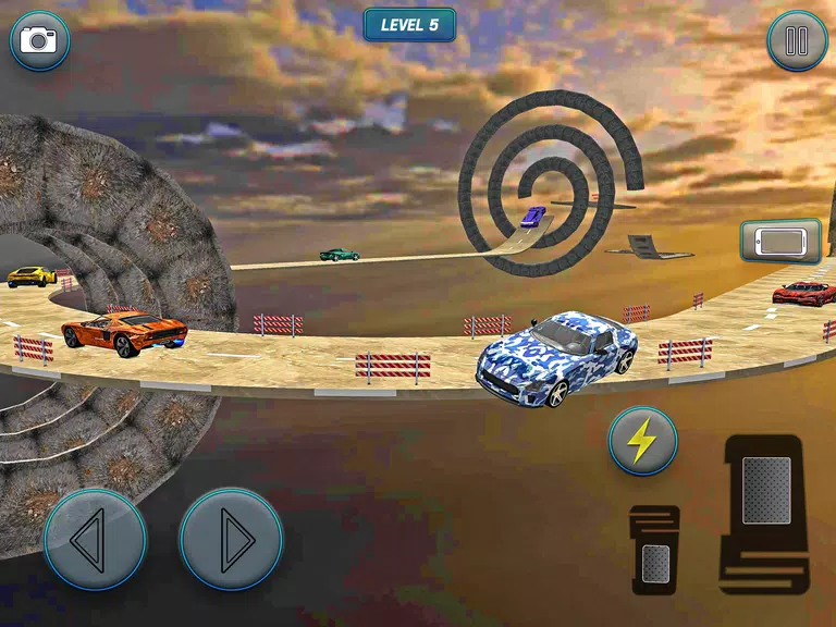 US Army Car Stunts City Drive Скриншот 4