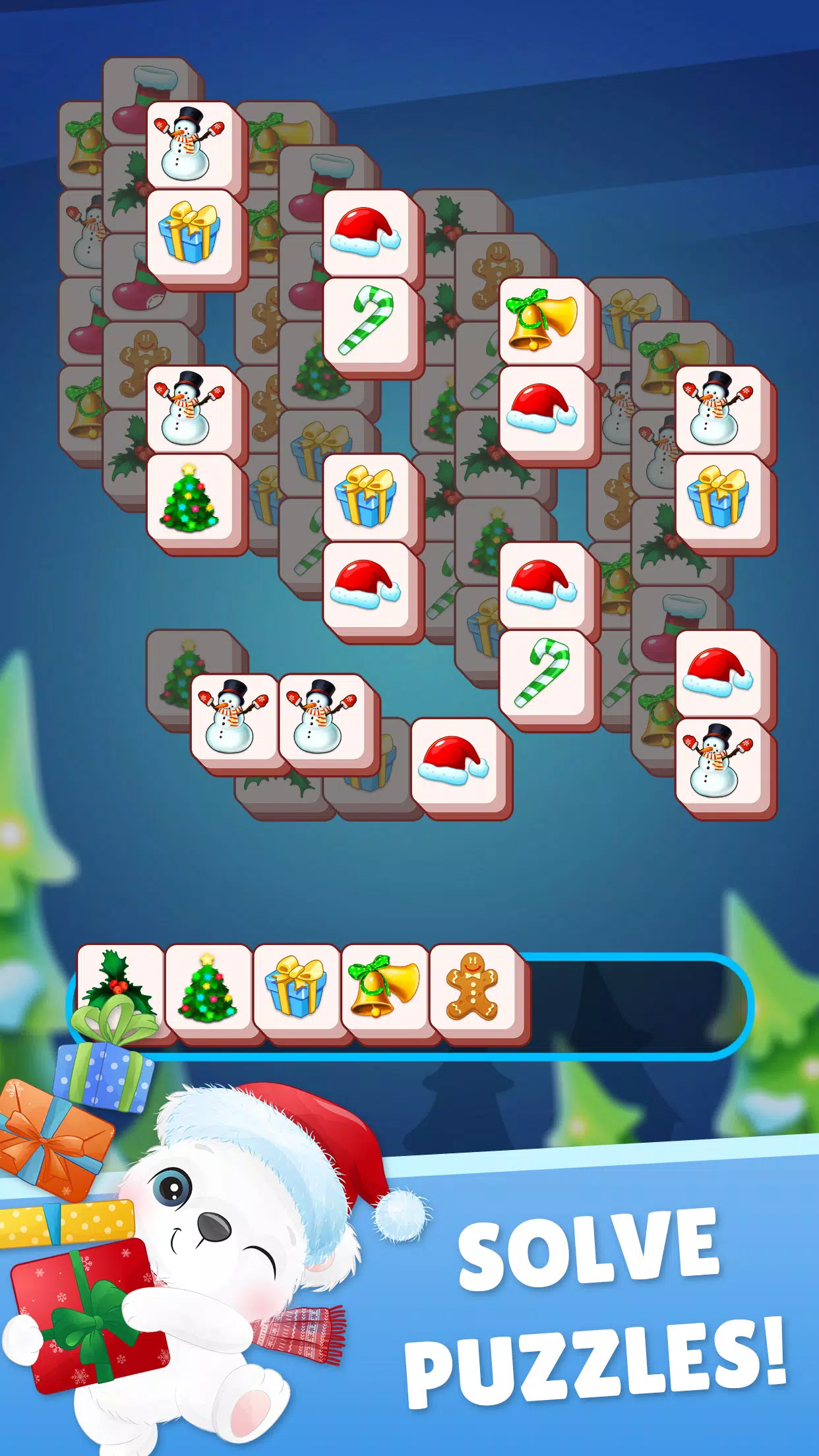 Schermata Christmas Mahjong 2