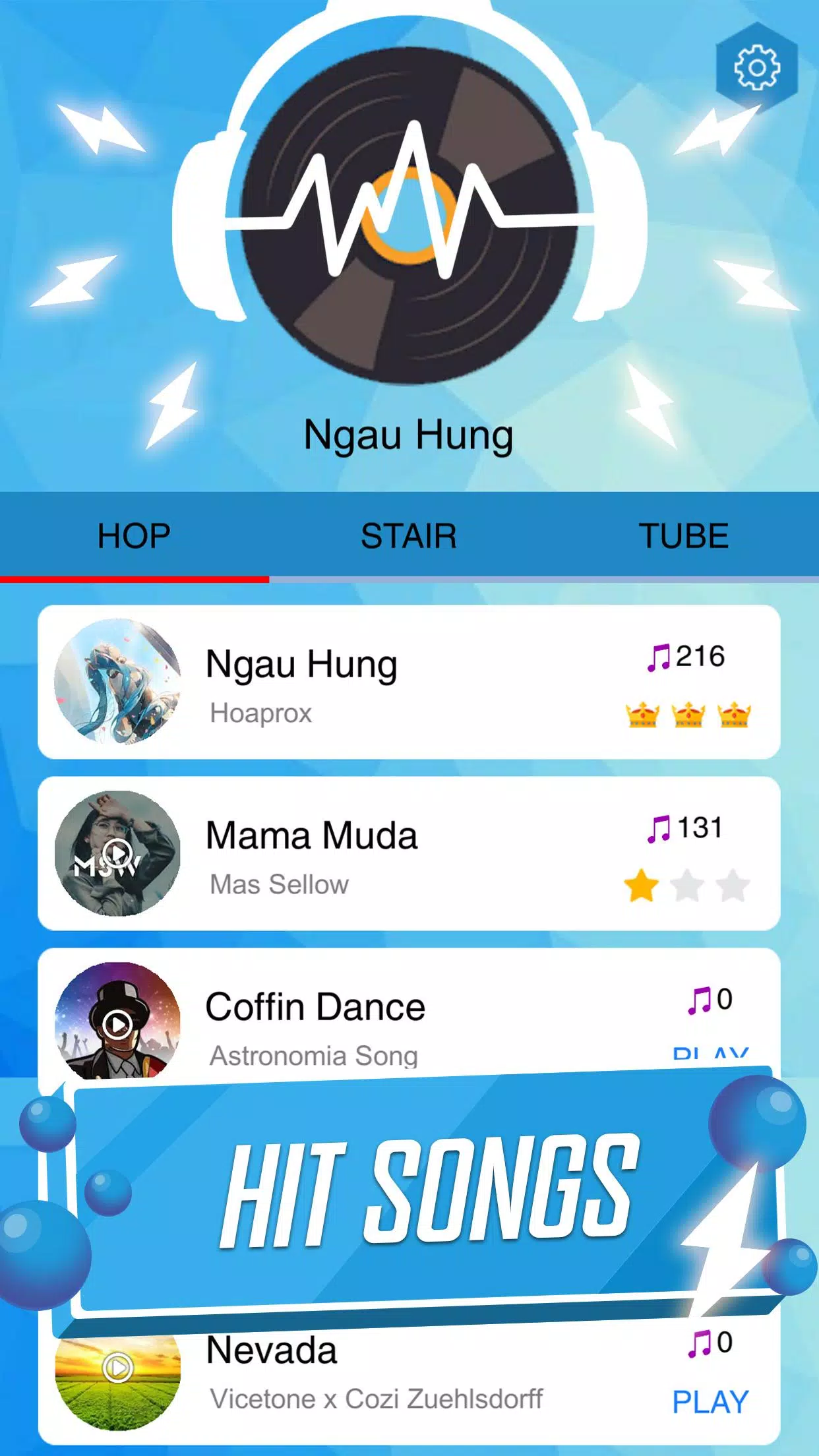 Color Music Hop Ball Games Ảnh chụp màn hình 2