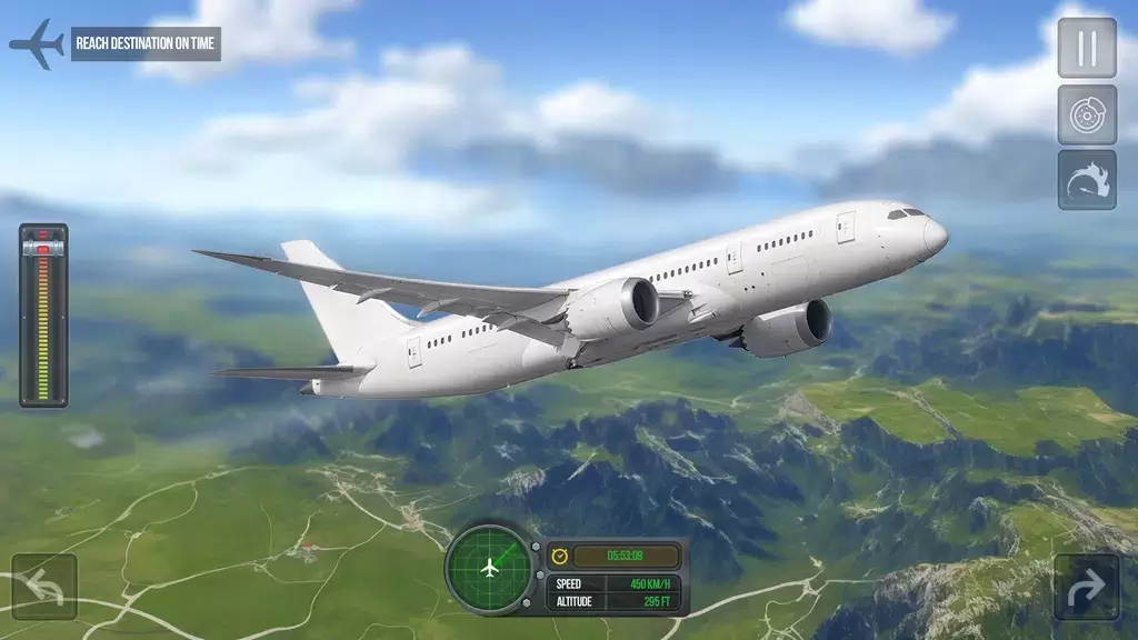 Flight Simulator - Plane Games Capture d'écran 2