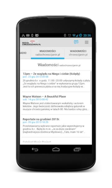 Radio Chrzescijanin スクリーンショット 3