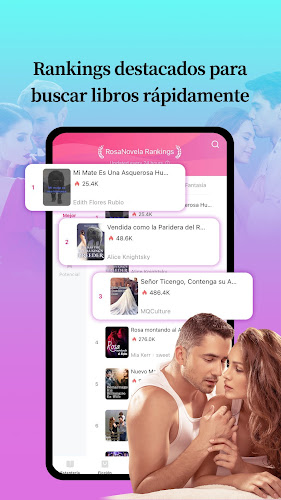 RosaNovela-leer novela libro Ekran Görüntüsü 3