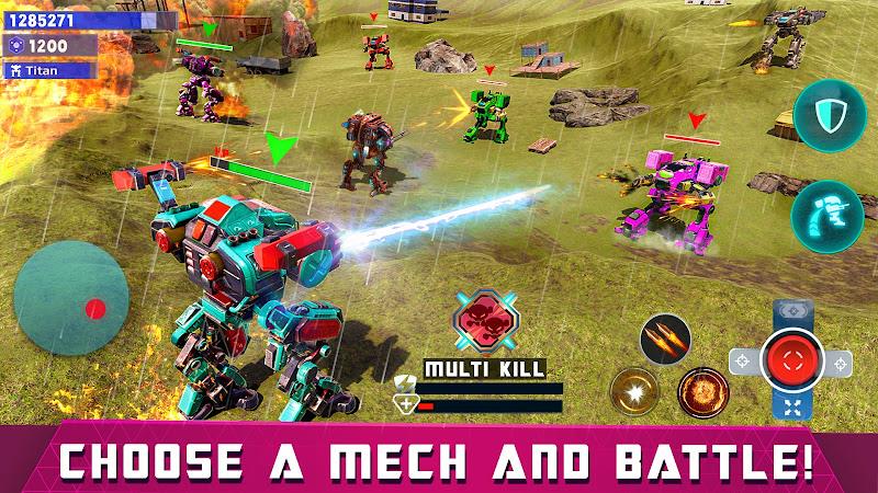 Mech Robot Games - Multi Robot Ekran Görüntüsü 2