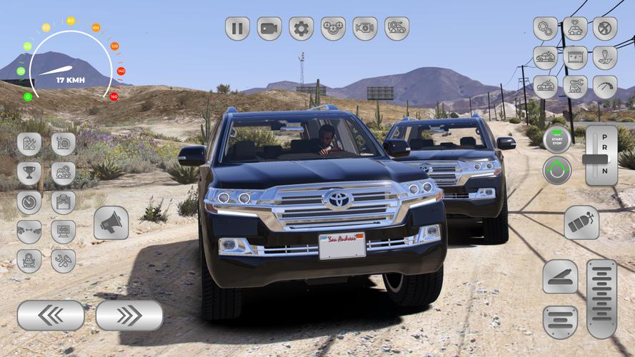 Luxury Land Cruiser Sand Drive Скриншот 3