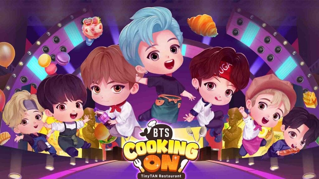 Cozinha TinyTAN: uma extravagância culinária com BTS no Android