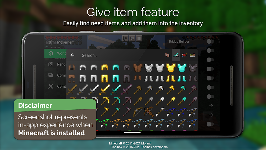 Toolbox for Minecraft: PE應用截圖第2張