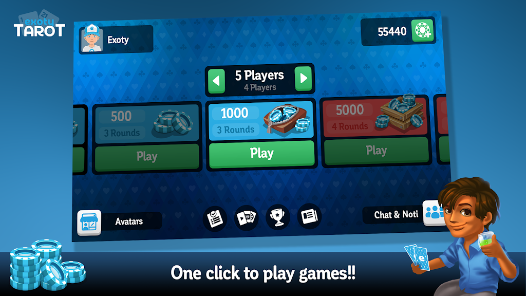Multiplayer Tarot Game Скриншот 2
