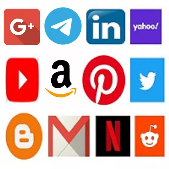 All Social Media & Network App Schermafbeelding 1