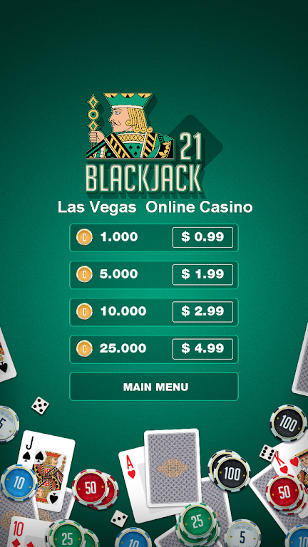 BlackJack 21: Las Vegas  Online Casino Game Captura de pantalla 2