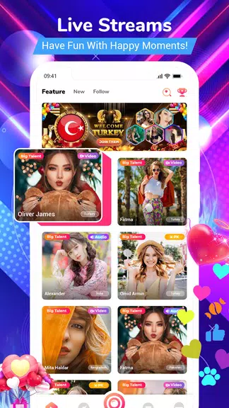 POCO - Live Stream Video Chat スクリーンショット 1