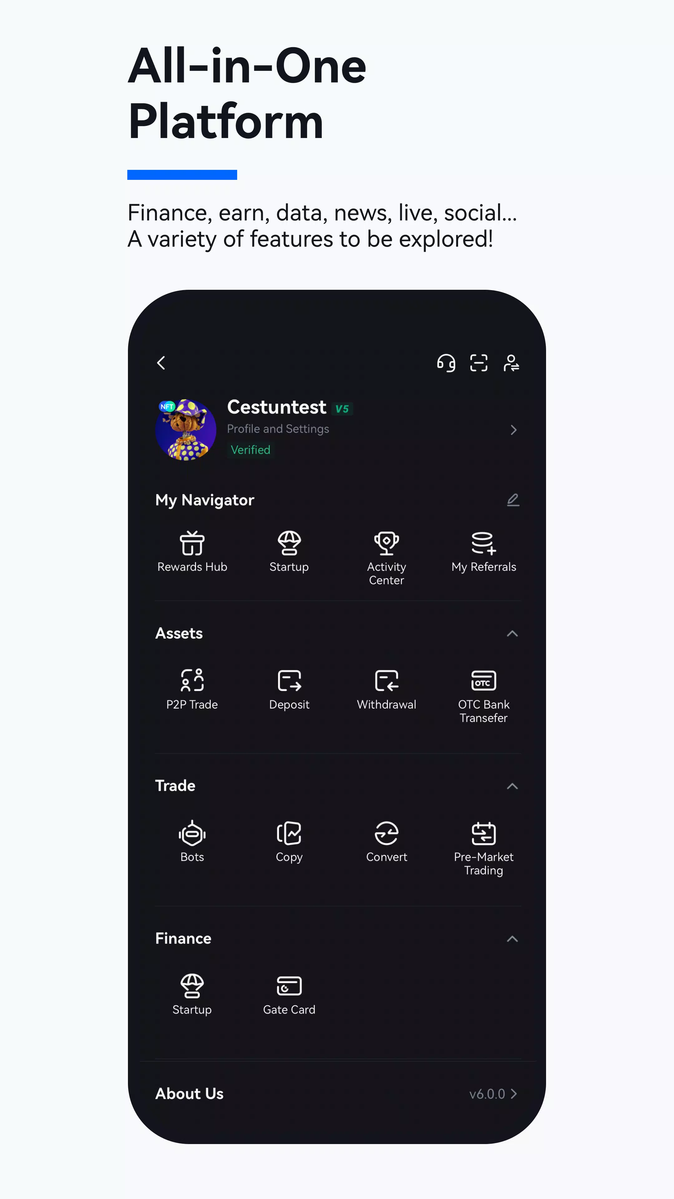 Gate.io ဖန်သားပြင်ဓာတ်ပုံ 4