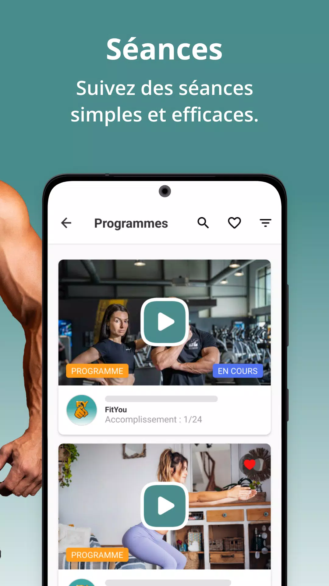 Schermata FitYou - Fitness, Nutrition 3
