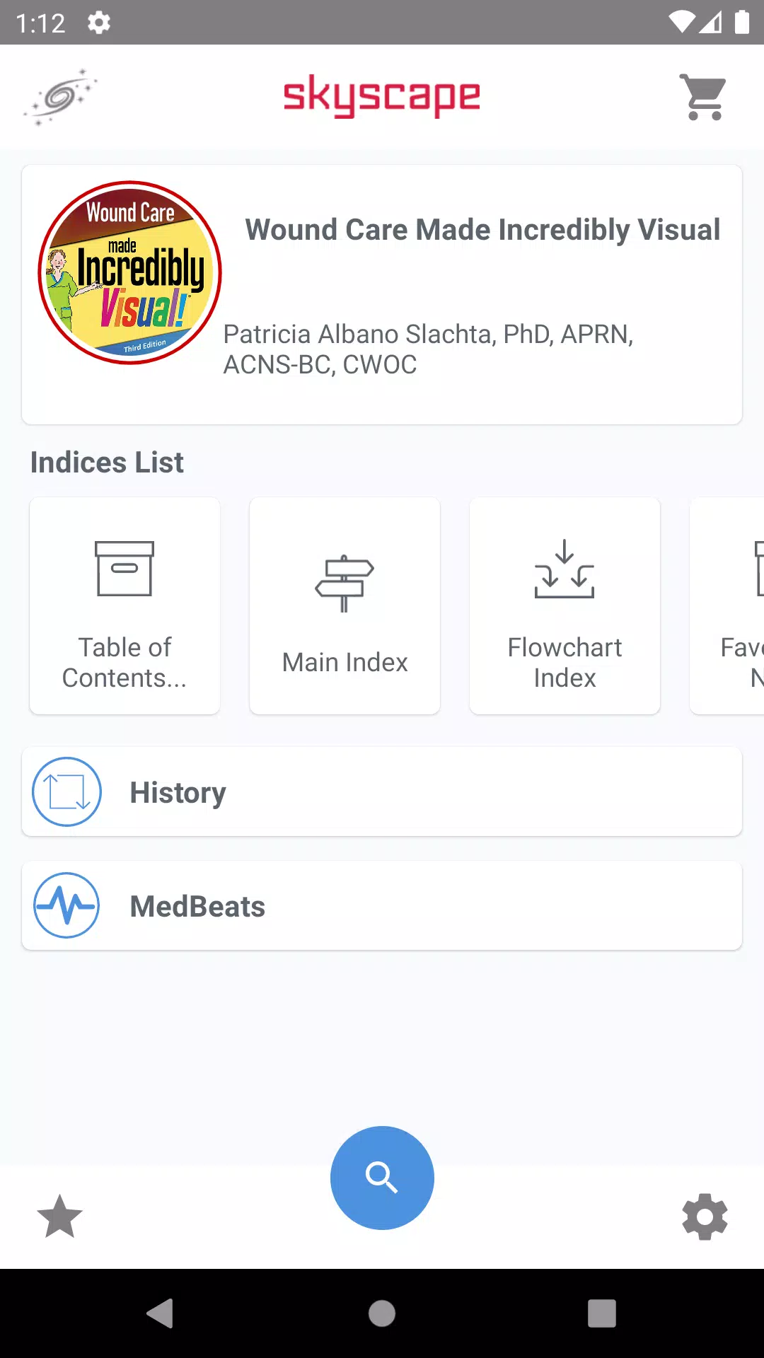 Schermata Wound Care MI Visual 1